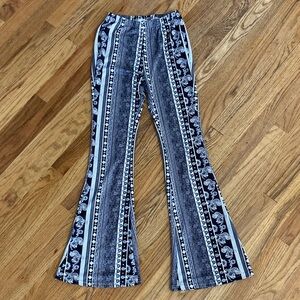 SHEIN Flared Boho Pants